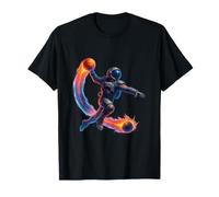 Cosmic Astronaute Basketball Motion Burst T-Shirt