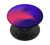 Cosmic Aura Case - Deep Violet and Magenta Energy Flow PopSockets PopGrip Adhésif