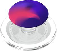 Cosmic Aura Case - Deep Violet and Magenta Energy Flow PopSockets PopGrip pour MagSafe