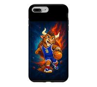 Cosmic Basketball Mascot Player Galaxy Space Graphic Coque pour iPhone 7 Plus/8 Plus