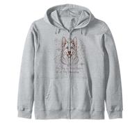 Cosmic Berger allemand Cœur de mon univers amoureux des chiens Sweat à Capuche