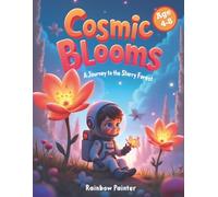 Cosmic Blooms: A Journey to the Starry Forest: 30 Whimsical Pages of Astronauts, Alien Flowers, and Space Adventures for Kids Ages 4-8