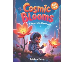Cosmic Blooms: A Journey to the Starry Forest: 30 Whimsical Pages of Astronauts, Alien Flowers, and Space Adventures for Kids Ages 4-8