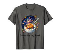 Cosmic Céréales Galaxy Swirl Breakfast T-Shirt