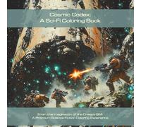 Cosmic Codex: Sci-Fi Coloring Book: From the Imagination of the Creepy GM - A Premium Science Fiction Coloring Experience