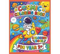Cosmic Coloring Book for Toddlers: My First Big Space Adventure by Doodles Tales | Easy and Fun Coloring Pages with Extra-Thick Lines for Kids Ages 2-4 (Planets, Astronauts, Rockets, and Cute Aliens)