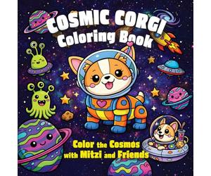 Cosmic Corgi Coloring Book: Color the Cosmos with Mitzi and Friends