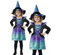 Cosmic Costume Sorcière Halloween Fille Sorcières Costume Déguisement Bébé