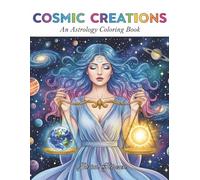 Cosmic Creations: Astrology & Zodiac Coloring Book for Adults and Teens - 24 Celestial Designs Featuring All 12 Star Signs for Relaxation and Inspiration