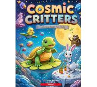 Cosmic Critters Vol. 2: Whimsical Worlds & Wacky Wonders - 50 Funny Space Coloring Pages with Zebras, Penguins, Cats and Frogs| Ages 4-10 | Coloring ... in the galaxy-ready for your crayons!