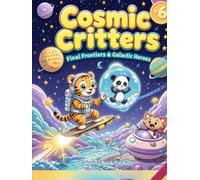 Cosmic Critters Vol. 6: Final Frontiers & Galactic Heroes - 50 Coloring Pages for Kids Ages 4-10 | Space Coloring Book with Tigers on Jetboards, ... penguins to jet-riding tigernauts