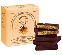Cosmic Dealer - Toasted Coconut & Tumeric nut butter chocolate box - Des en-cas sains 4 St.
