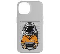 Cosmic Dust Police Department Funny Criminal Astronaute Space Coque pour iPhone 14
