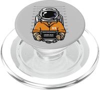 Cosmic Dust Police Department Funny Criminal Astronaute Space PopSockets PopGrip pour MagSafe