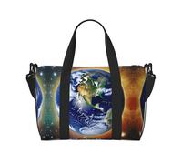Cosmic Earth Sac de voyage étanche pour gym, sport, vacances