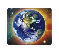 Cosmic Earth Tapis de souris de jeu, multi-code 24 x 24 cm