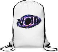 Cosmic Energy Surrounding Dark Void Sac de gym décontracté avec cordon de serrage Blanc