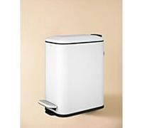 Poubelle Cosmic Essentials WJC002A0001065 285 x 155 x 295 mm, 5 L, blanc mat