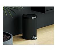 Poubelle Cosmic Essentials WJC292A0004036 5 L, noir mat