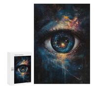 Cosmic Eye Painting Puzzle 300 Pièces Educa Jouet en Bois Cadeau Unique Décoration Intérieure Jeu Éducatif Challenge Toy Adultes Et Enfants À Partir De 14 Ans 300 PCS