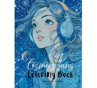 Cosmic Fans: Libro para colorear para adolescentes que aman las estrellas y la música.: Coloring book para jóvenes entre 12-16 años, entretenimiento artístico para relajarse coloreando.