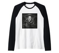 Cosmic Fetch Encounter - Moment OVNI Dog Manche Raglan