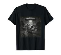 Cosmic Fetch Encounter - Moment OVNI Dog T-Shirt