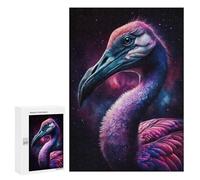 Cosmic Flamingo Art Print-7 Puzzle 1000 Pièces Educa Jouet en Bois Cadeau Unique Décoration Intérieure Jeu Éducatif Challenge Toy Adultes Et Enfants À Partir De 14 Ans 300 PCS