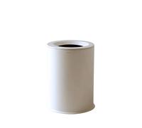 COSMIC Geyser Poubelle de Salle de Bain Blanc Mat