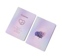 Cosmic Insights Tarot | COMPORT facile 41PCS Papier revêtu Version anglaise Oracle Deck | Application étendue claire les jeux de tarots de la taille de poche imprimés pour la divination du destin pers