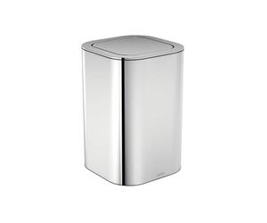 COSMIC Lineb+ Poubelle de Salle de Bain Acier Inoxydable Brillant
