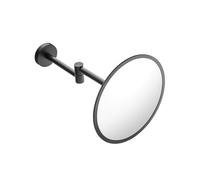 COSMIC - Miroir grossissant mural - Collection Bwc | Finition noire mate | Installation facile avec vis | Dimensions : 20 x 20 x 31 cm