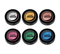 Cosmic Moon Lot de 6 ombres à paupières métalliques pour le visage 3,5 g
