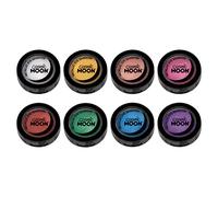 Cosmic Moon Lot de 8 ombres à paupières métalliques pour le visage 3,5 g