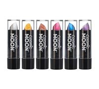 Cosmic Moon - Rouge à lèvres métallique - 5g - Pour des lèvres métalliques envoûtantes! - Assortiment de 6 couleurs