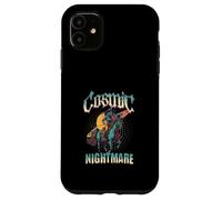 Cosmic Nightmare Squelette Cowboy Space Rider Graphic Coque pour iPhone 11