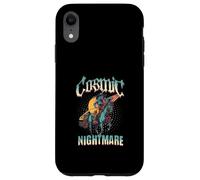 Cosmic Nightmare Squelette Cowboy Space Rider Graphic Coque pour iPhone XR
