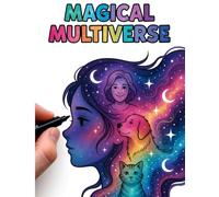 Cosmic Outlines: The Reverse Coloring Book for Kids: Explore Galaxies, Creatures, and Magic with Just a Pen!