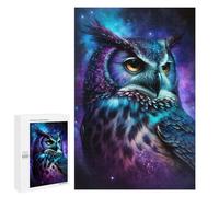 Cosmic Owl Art Print-7 Puzzle 1000 Pièces Educa Jouet en Bois Cadeau Unique Décoration Intérieure Jeu Éducatif Challenge Toy Adultes Et Enfants À Partir De 14 Ans 1000 PCS