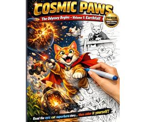Cosmic Paws: The Odyssey Begins - Volume 1: Earthfall: An Epic Superhero Cat Adventure Full of Humor, Heart & Explosive Action
