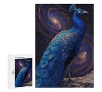 Cosmic Peacock in Space Puzzle 1000 Pièces Educa Jouet en Bois Cadeau Unique Décoration Intérieure Jeu Éducatif Challenge Toy Adultes Et Enfants À Partir De 14 Ans 300 PCS