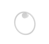 COSMIC Porte-Serviette Geyser Blanc Mat