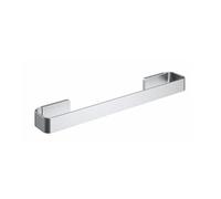 COSMIC Porte-Serviettes Droit NEA, Acier Inoxydable, 400 mm, Double Fixation, Couleur Blanc Mat (Chrome)