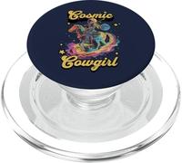 Cosmic Rodeo Howdy Western Rétro Cute Cowboy Cowgirl Space PopSockets PopGrip pour MagSafe
