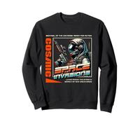 Cosmic Space Invasions Sci FI Sentinelle of The Universe Sweatshirt