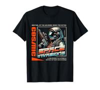 Cosmic Space Invasions Sci FI Sentinelle of The Universe T-Shirt