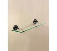 Cosmic Start étagère en verre WJC419A0044036 40 cm, console noir mat