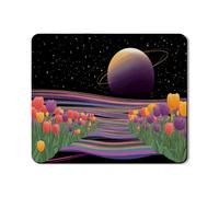 Cosmic Tapis de protection supérieur pour machine à laver et sèche-linge, motif floral coloré, tapis de machine à laver, tapis en caoutchouc antidérapant et imperméable pour buanderie, 50,8 x 61 cm