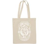 Cosmic Traveler The Great Escape Plan 1969 Moon Mission Sac fourre-tout en coton naturel Blanc