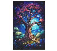 Cosmic Tree of Life Puzzles Adultes 1000 Pièces Puzzle Adulte Jeu ÉduChatif Challenge Toy en Bois pour EnfFourmis 78×53cm